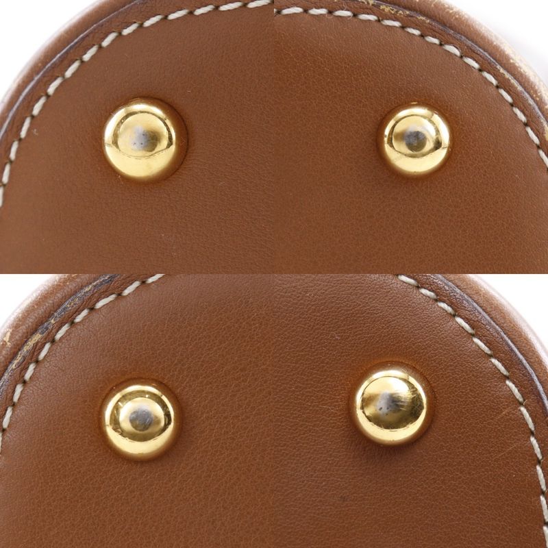 Loewe L Logo Calf Brown Women Shoulder Bag