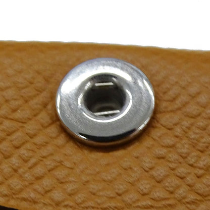 Hermes Wallet Women Men Brand Coin Case Bastia Vaux Epson Gold Silver Hardware