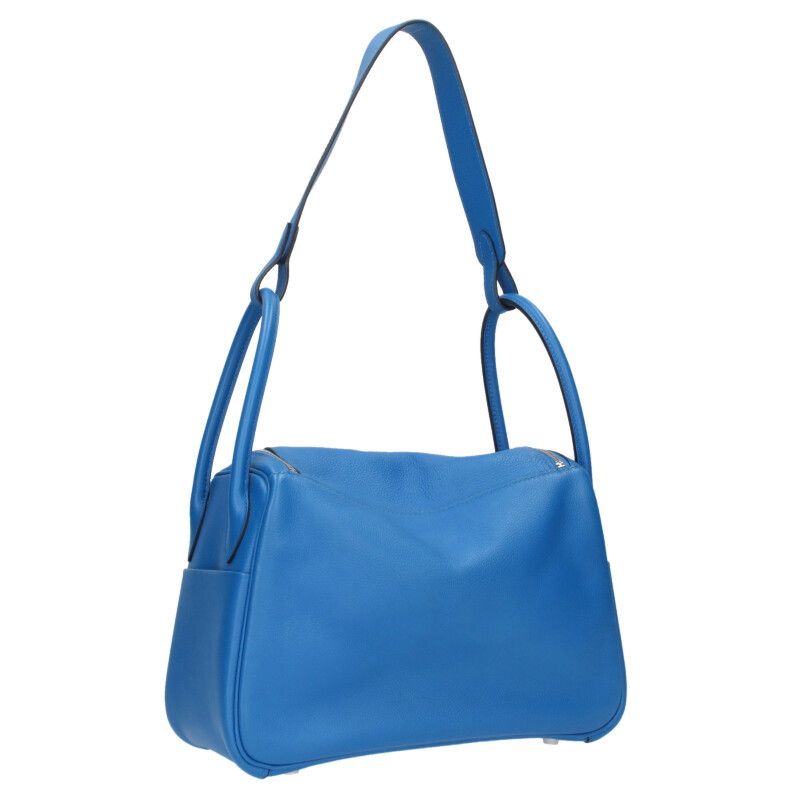 Hermes Lindy 26 C Engraved Svhardware Evercolor Shoulder Bag Women 26