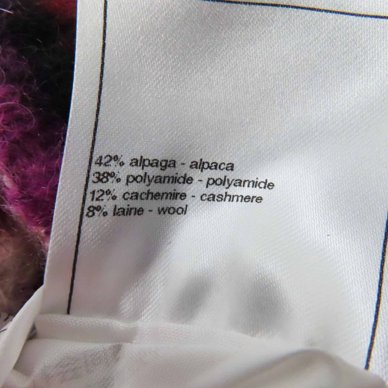 CHANEL P75766 With Coco Mark Plate Coco Mark Chain Striped Pattern Long Sleeve