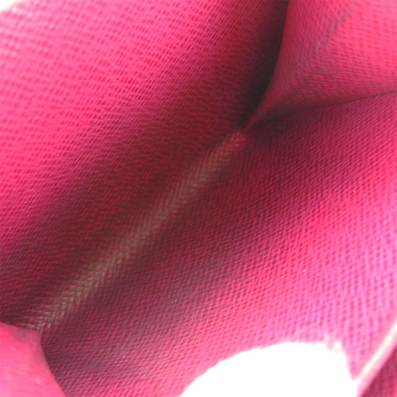 Louis Vuitton Bifold Wallet M95188 Monogram Perfot Fuchsia Brown Gold Hardware