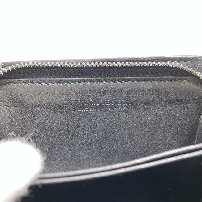 Bottega Veneta Coin Case Ec22150 Black