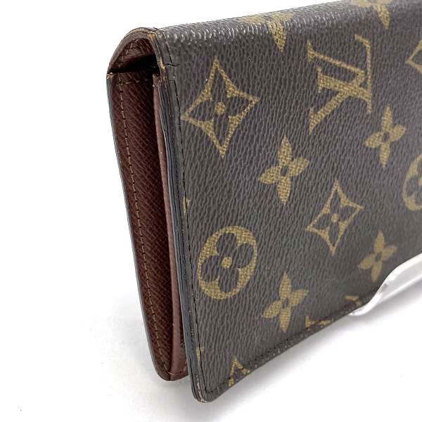 Louis Vuitton Monogram Portefeuille Brazza M66540 Long Wallet Bifold Wallet