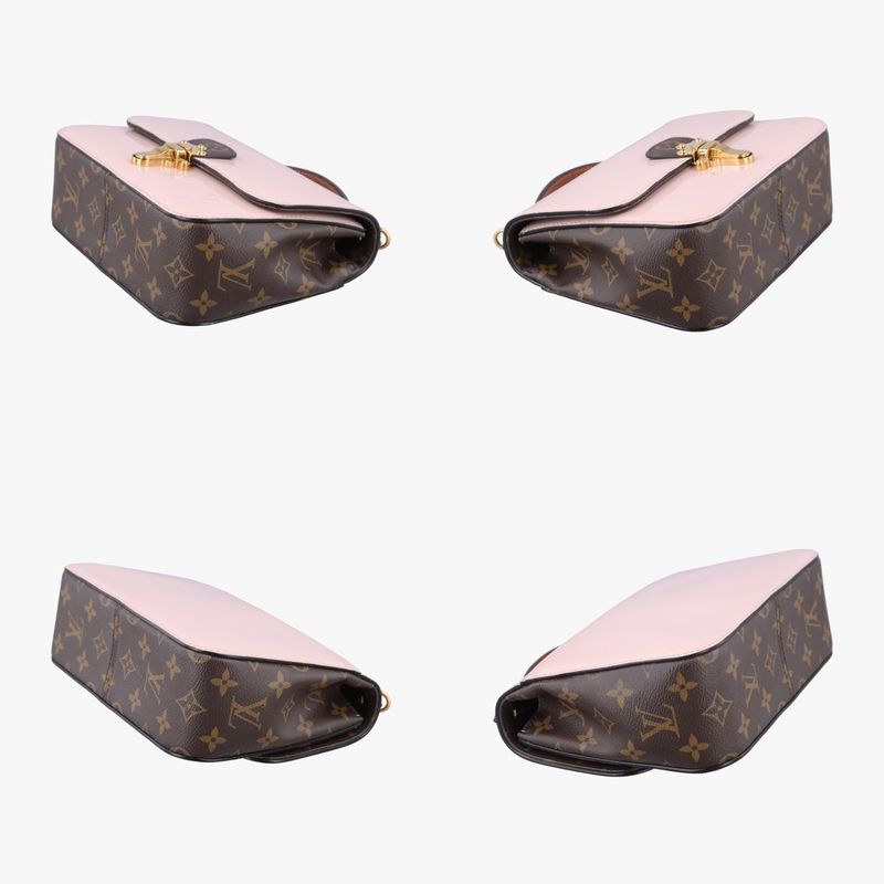 Louis Vuitton Cherry Wood BB Rose Ballerine Vernis M51952fl1129 IC Chip