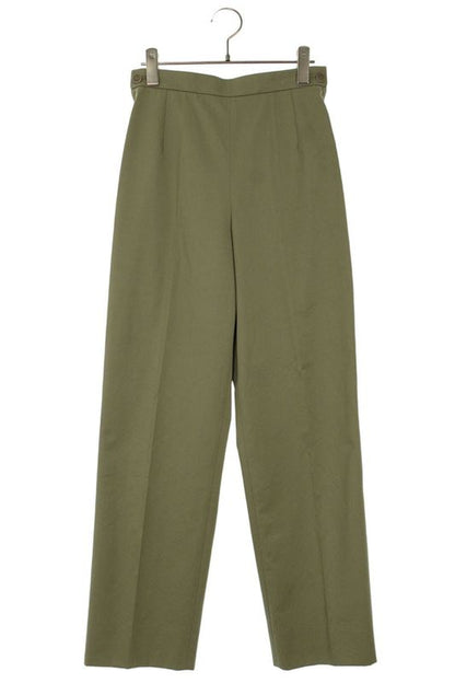 Hermes Side Zip Slacks Long Pants Women 36