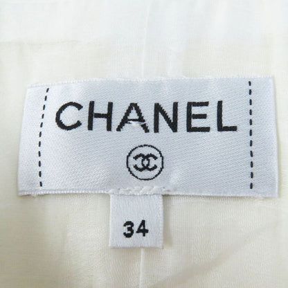 CHANEL P60304 LA Pausa Lambskin Short Sleeve Leather Jacket With Coco Buttons