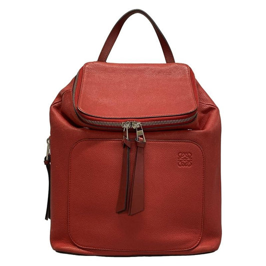 Loewe Backpack Sac Goya Backpack Red Leather