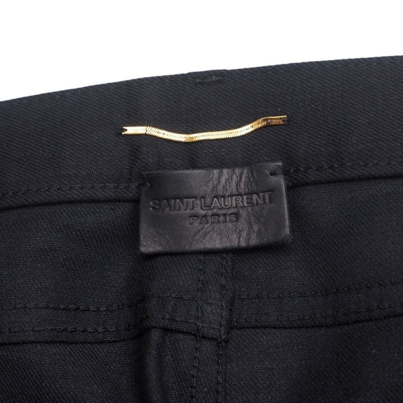 Saint Laurent Paris Denim Pants Size 30 (170 70Y) Black Denim Skinny Pants