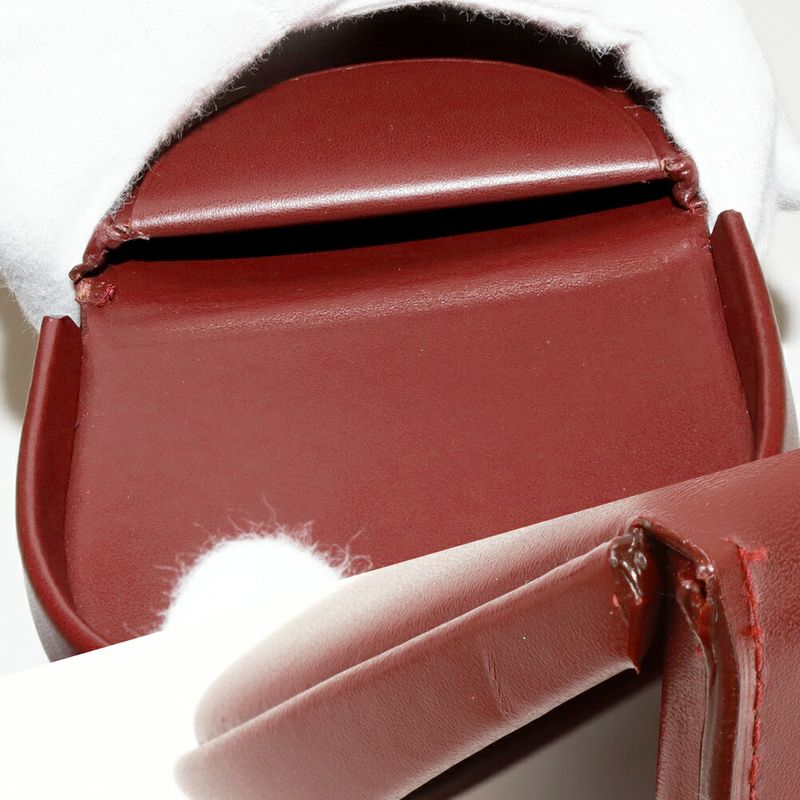 Cartier Coin Case Must Line Calf Bordeaux L3000463