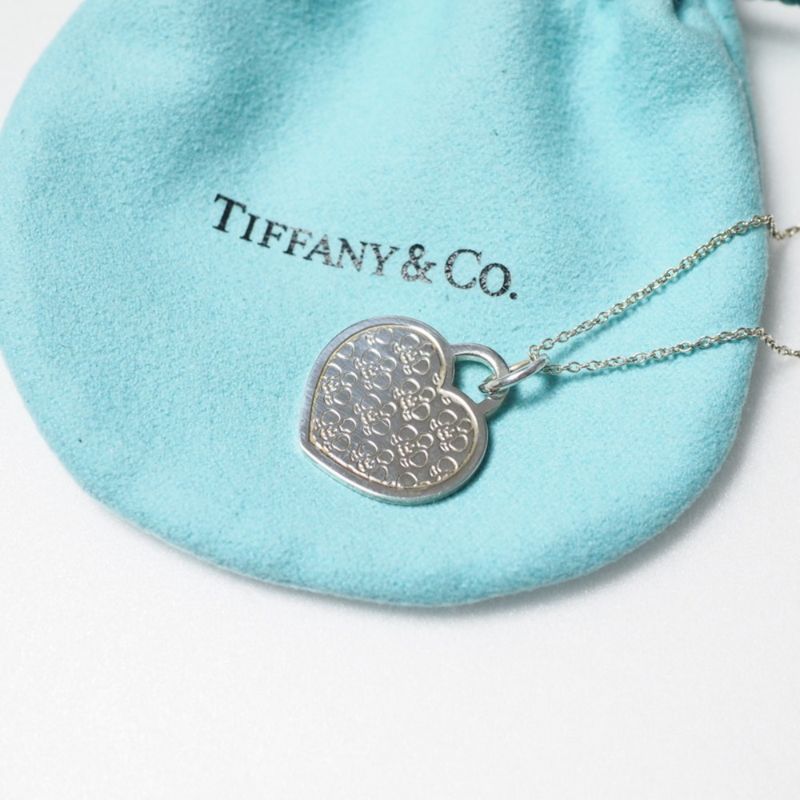 Tiffany & Co Tiffany & Co Necklace GO Women 2016 Heart Ag925 Silver 20250630