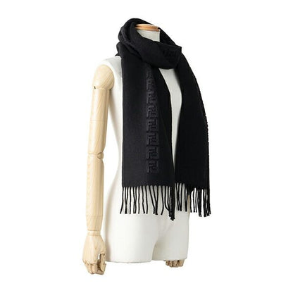 Fendi Scarf/stole FF Logo Nero