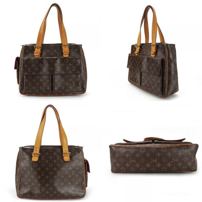 Louis Vuitton Tote Bag M51162 Monogram Brown Gold Hardware Shoulder Casual