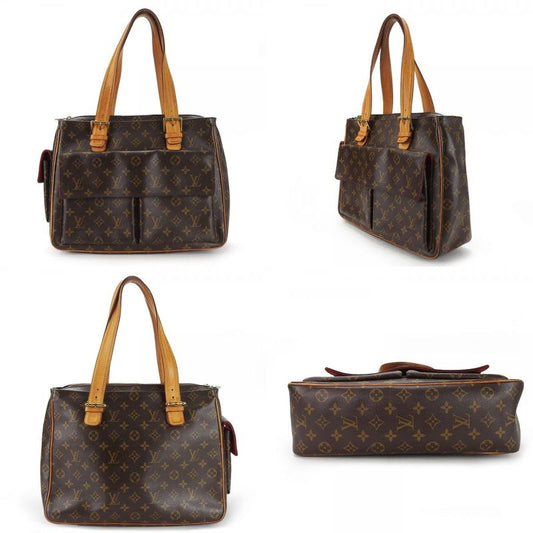 Louis Vuitton Tote Bag M51162 Monogram Brown Gold Hardware Shoulder Casual