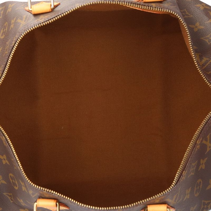Louis Vuitton Speedy 40 Monogram Handbag Monogram Canvas M41522 Brown Women
