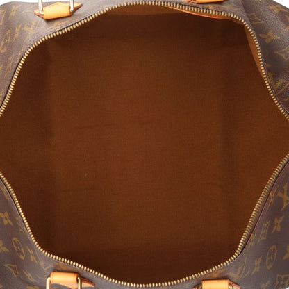 Louis Vuitton Speedy 40 Monogram Handbag Monogram Canvas M41522 Brown Women