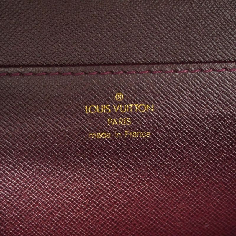 Louis Vuitton Briefcase Taiga Serviette Moskova M30036 Acajou Men's