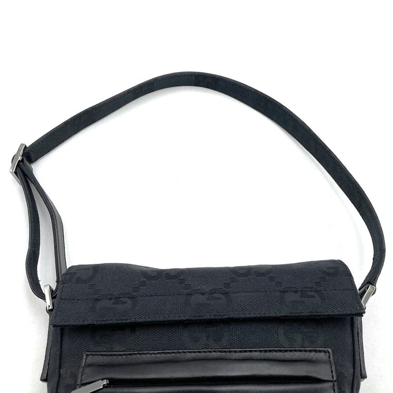 Gucci 001 3307 Shoulder Bag Mini Bag Handbag Jumbo GG Canvas