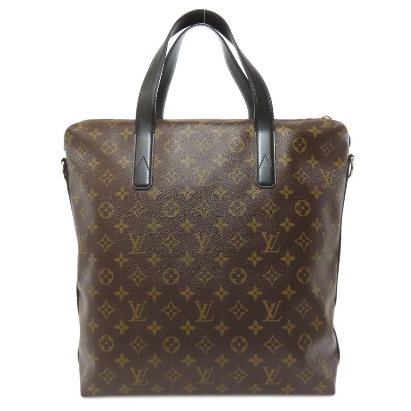 Louis Vuitton M40388 Monogram Macassar Kitten Tote Bag Monogram Canvas Women