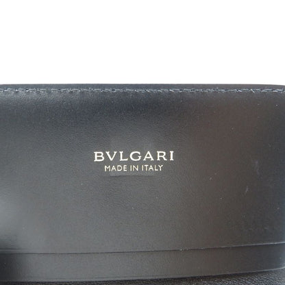 Bulgari Leather Gold Hardware Red Clip Card Case Business Card Holder 1015