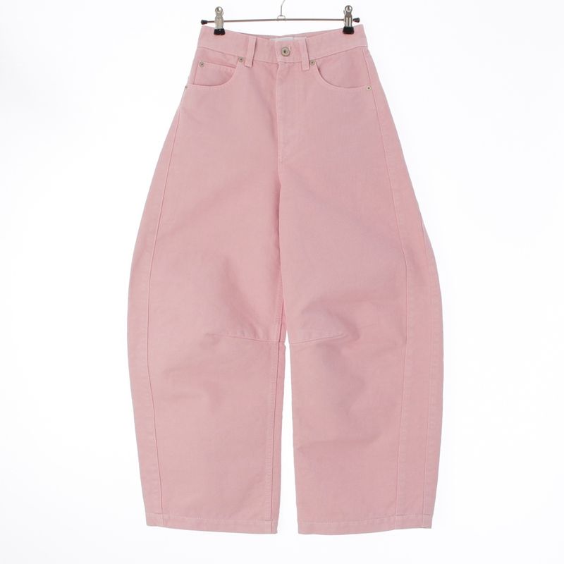 Loewe 25SS Barrel Cotton Trousers Pants Bottoms S359y04xft Pink 32