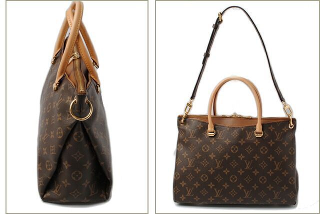 Louis Vuitton Tote Bag Shoulder Bag Pallas M40907 With Shoulder Strap Monogram