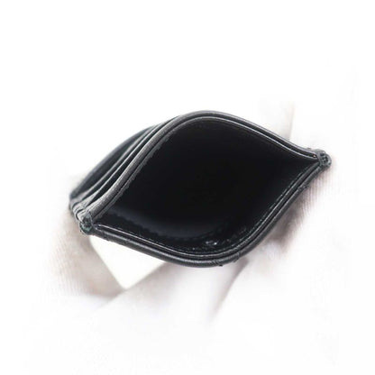 CHANEL Ap3595 Matelasse Coco Mark Lambskin Pass Case/card Case Black Hardware