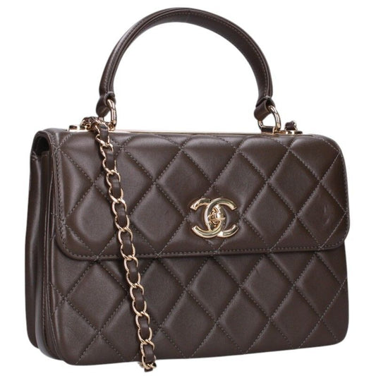 Chanel A92236 Trendy CC Top Handle Lambskin Shoulder Bag Women