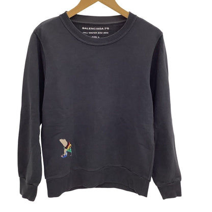 Balenciaga Men's Sweatshirt Size S Gray