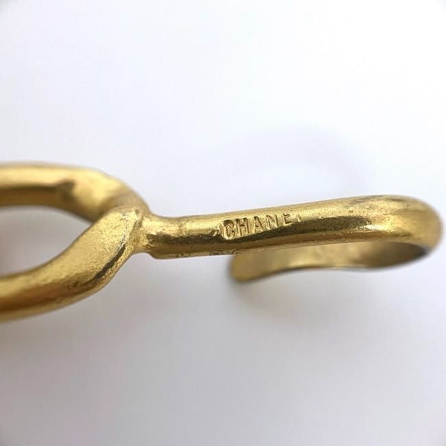 Chanel Chain Belt Gold Coco Mark Excellent Condition Coin GP Used