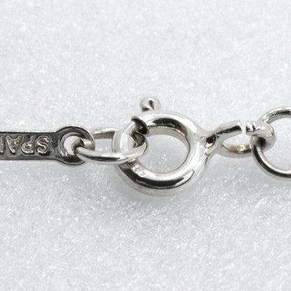 Tiffany & Co Open Heart Elsa Peretti 925 Silver Ladies 5.9g Necklace