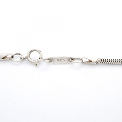 Tiffany & Co Necklace Narrow Bar 925 Silver Ladies