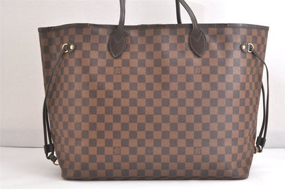 Louis Vuitton Damier Neverfull GM Shoulder Tote Bag N51106 LV 2739n
