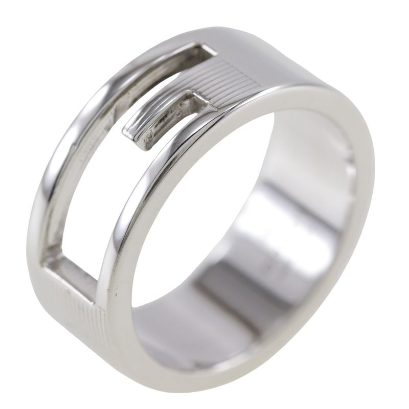Gucci Branded G Silver 925 14.5 Unisex 7.6g Ring