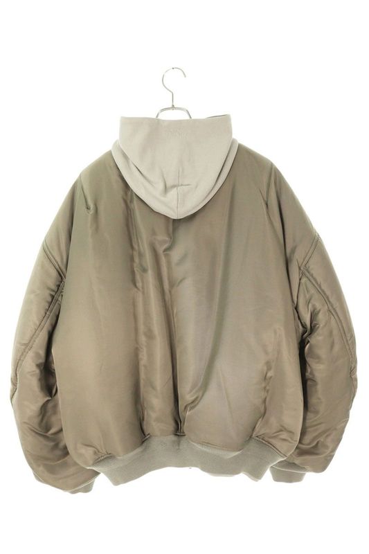 Balenciaga 746456 Tno27 Nylon All-in Bomber Jacket Blouson Men's 2