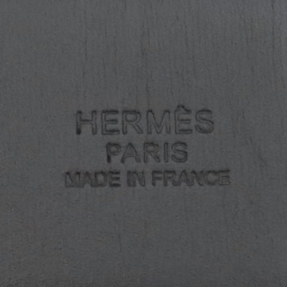 Hermes Belt Constance H #75 Box Calf Vaux Epson Black X Etang #75 Gold Hardware