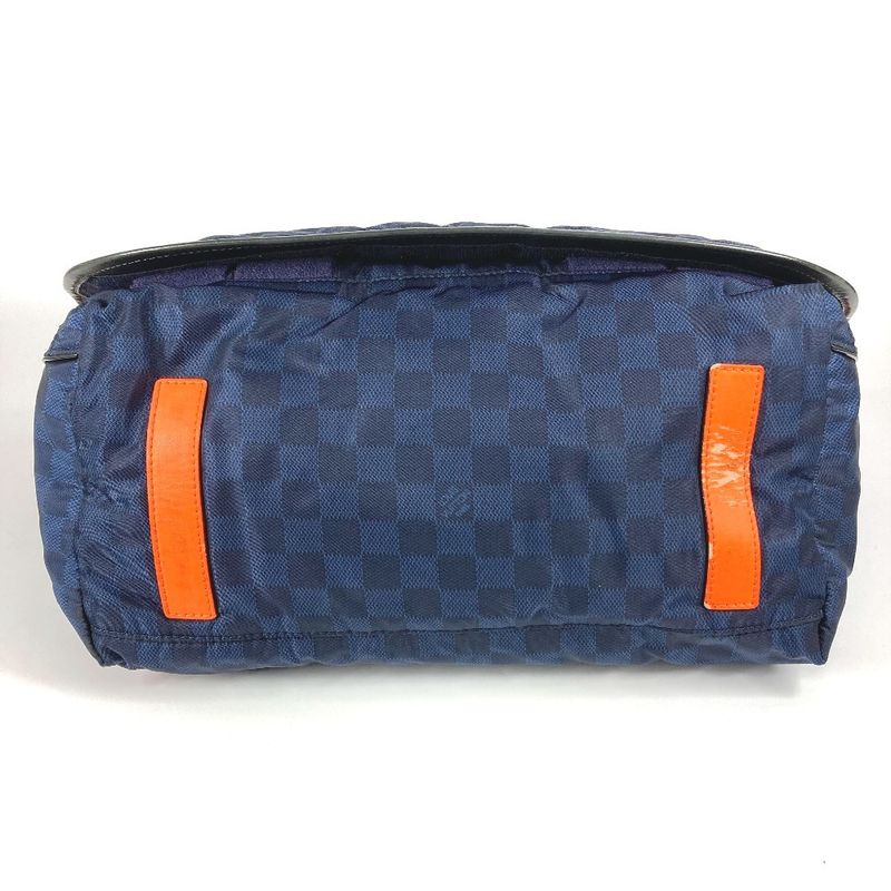 Louis Vuitton Shoulder Bag Challenge Messenger Bag N41240 Leather / Nylon Navy