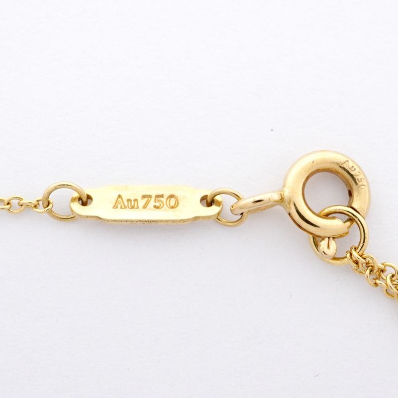 Tiffany & Co Necklace T-smile Large 18K Yellow Gold Yellow Gold Ladies