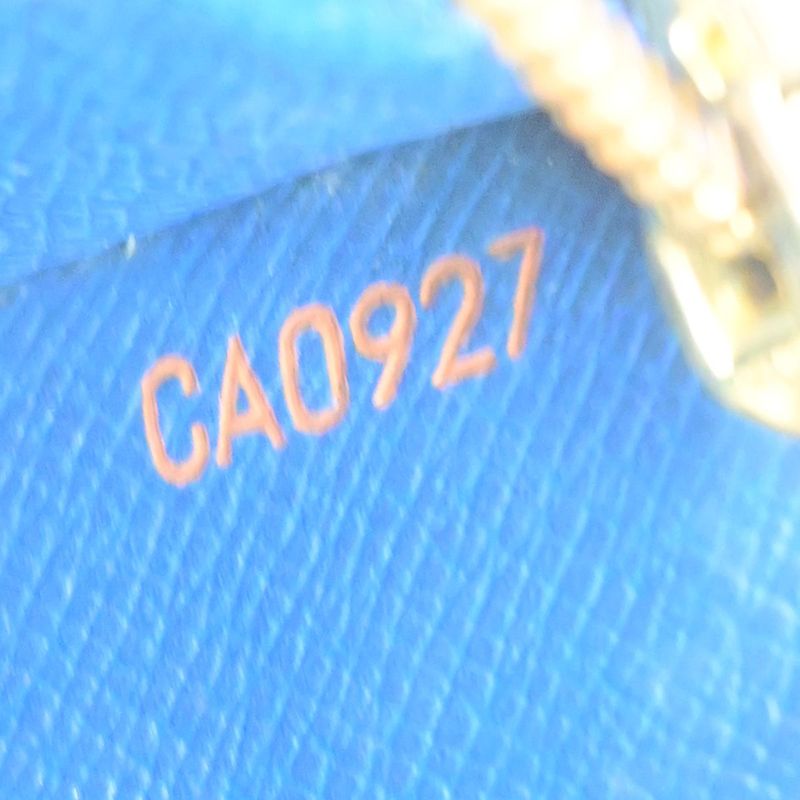 Louis Vuitton 3 Sets Of Wallets Monogram Damier Ebène Epi Leather Brown Blue