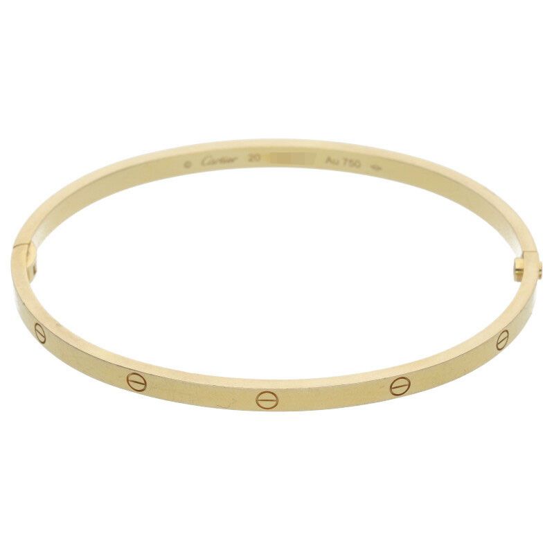 Cartier LOVE Bracelet SM Love Bracelet 18K Pink Gold Love Bracelet Men's 20