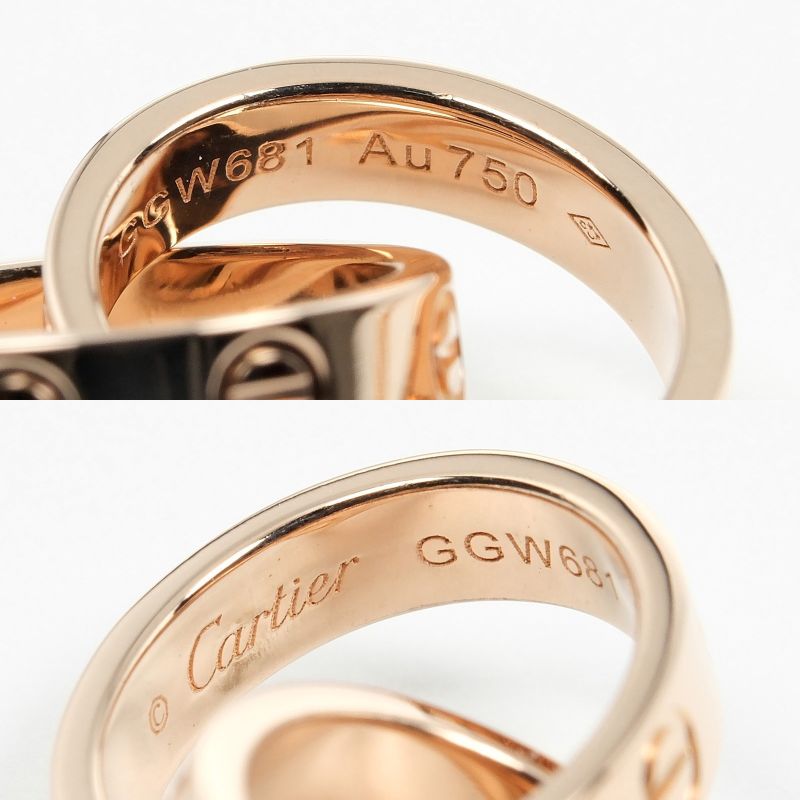 Cartier Baby Love 18K Pink Gold Ladies 7.2g Necklace