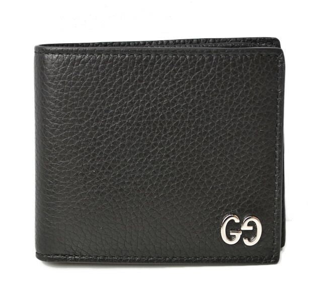 Gucci Wallet Gucci Wallet Fold Wallet 473916 Dorian Black Calf Leather Never