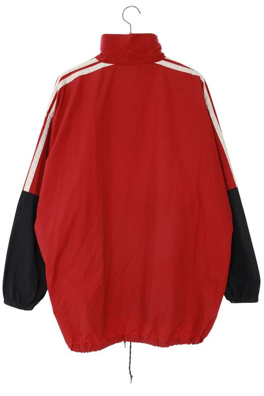 Balenciaga 508903 Txd12 Logo Print Poplin Shirt Blouson Men 39