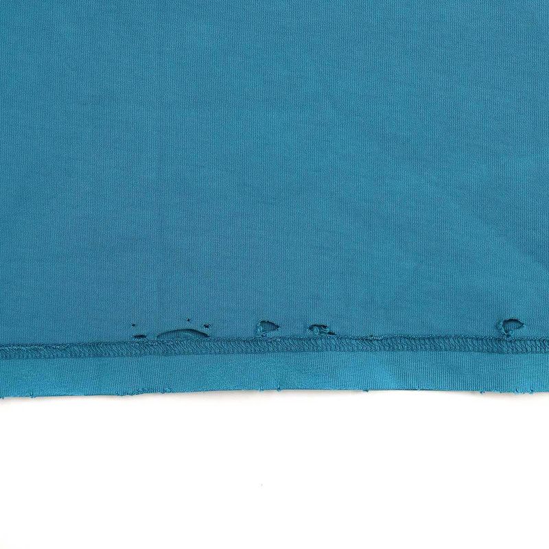 Balenciaga 25ss Medium Fit T-Shirt Inside Out Logo T-Shirt 822441 Tsva2 Blue XXS