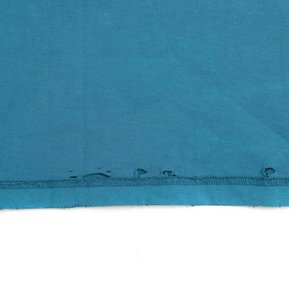 Balenciaga 25ss Medium Fit T-Shirt Inside Out Logo T-Shirt 822441 Tsva2 Blue XXS