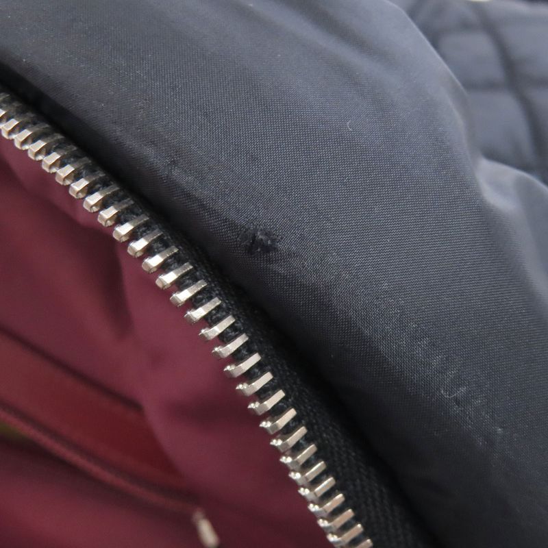 Chanel Coco Cocoon Silver Hardware Backpack Daypack Nylon Women