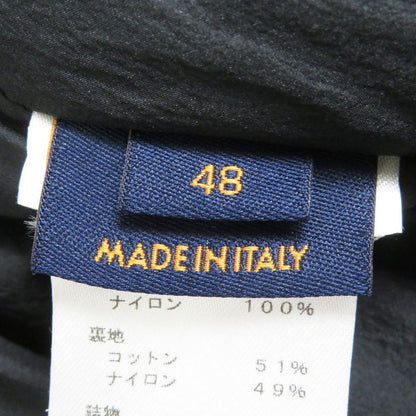 20SS Louis Vuitton 1a63fq Monogram Spray WZIP Padded Blouson Jacket Black×blue