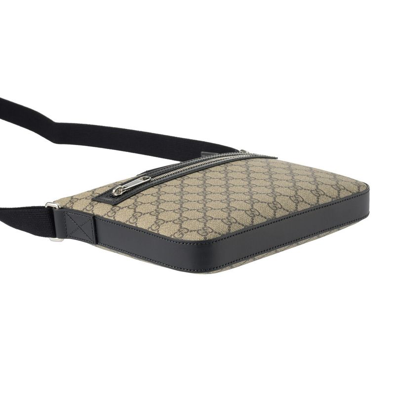 Gucci Shoulder Bag GG Supreme Beige/black