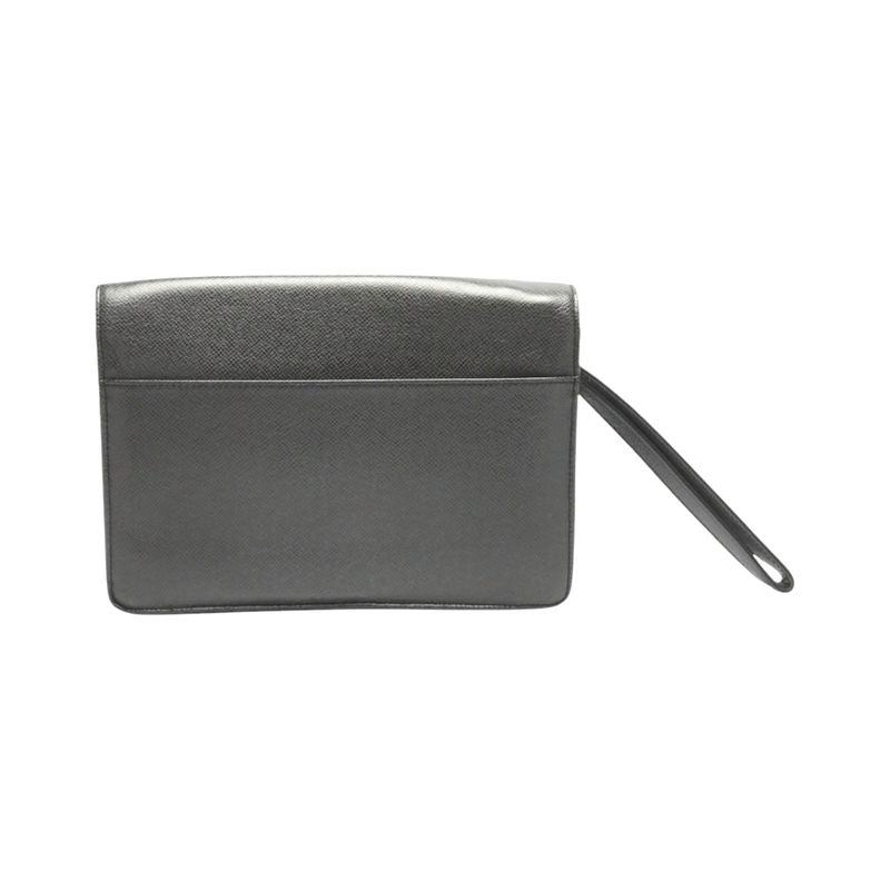 Louis Vuitton M30782 Taiga Clutch Bag Serenga Clutch Bag Louis Vuitton Black