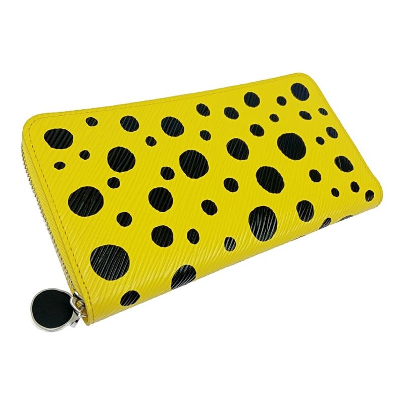 Louis Vuitton M81960 Epi Zippy Wallet X Yayoi Kusama Jone Noir