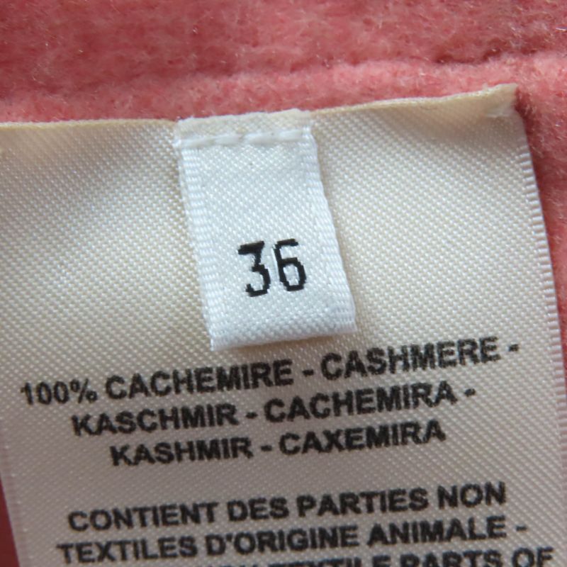 Hermes 22AW 2h0122db 100% Cashmere Double Face Coat With Belt Collarless Coat